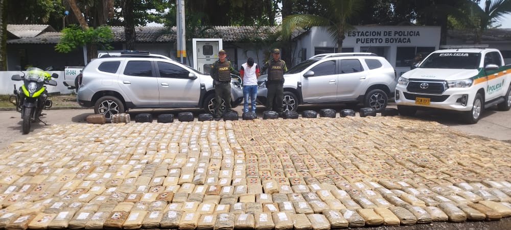 En este momento estás viendo Incautan más de una tonelada de marihuana tipo ‘Creepy’ en Puerto Boyacá