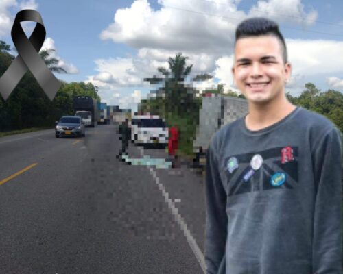La vida de Elkin  se ‘apagó’ en un accidente de tránsito