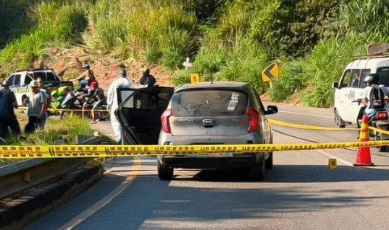 Lo emboscaron en plena carretera: investigan asesinato de un hombre entre Lebrija y Girón