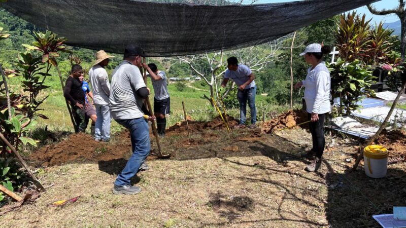 Recuperan 14 cuerpos en el cementerio La Resurrección de Barrancabermeja